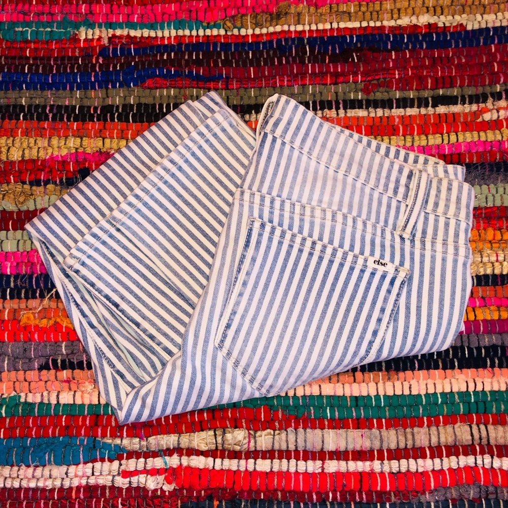 Skinny Striped Jeans!